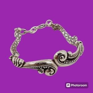 BRIGHTON Swirl Wave Castlecore Bracelet